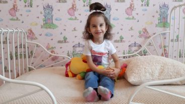 Charity project: Milana Zvyagintseva, a four and a half year old