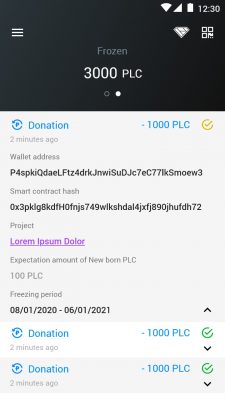 How it works — как создать кошелек, где приобрести PLC и как совершать донат