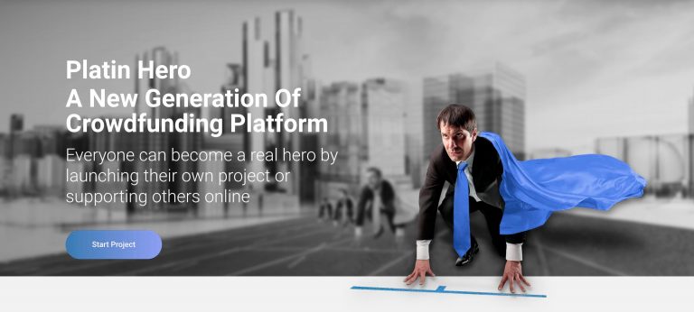 How to start a fundraiser on the Platin Hero crowdfunding platform